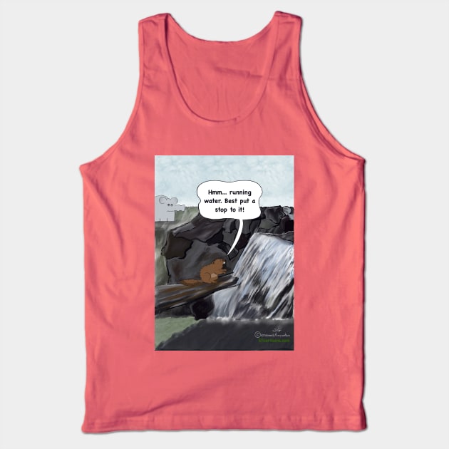 Dam It Tank Top by Enormously Funny Cartoons